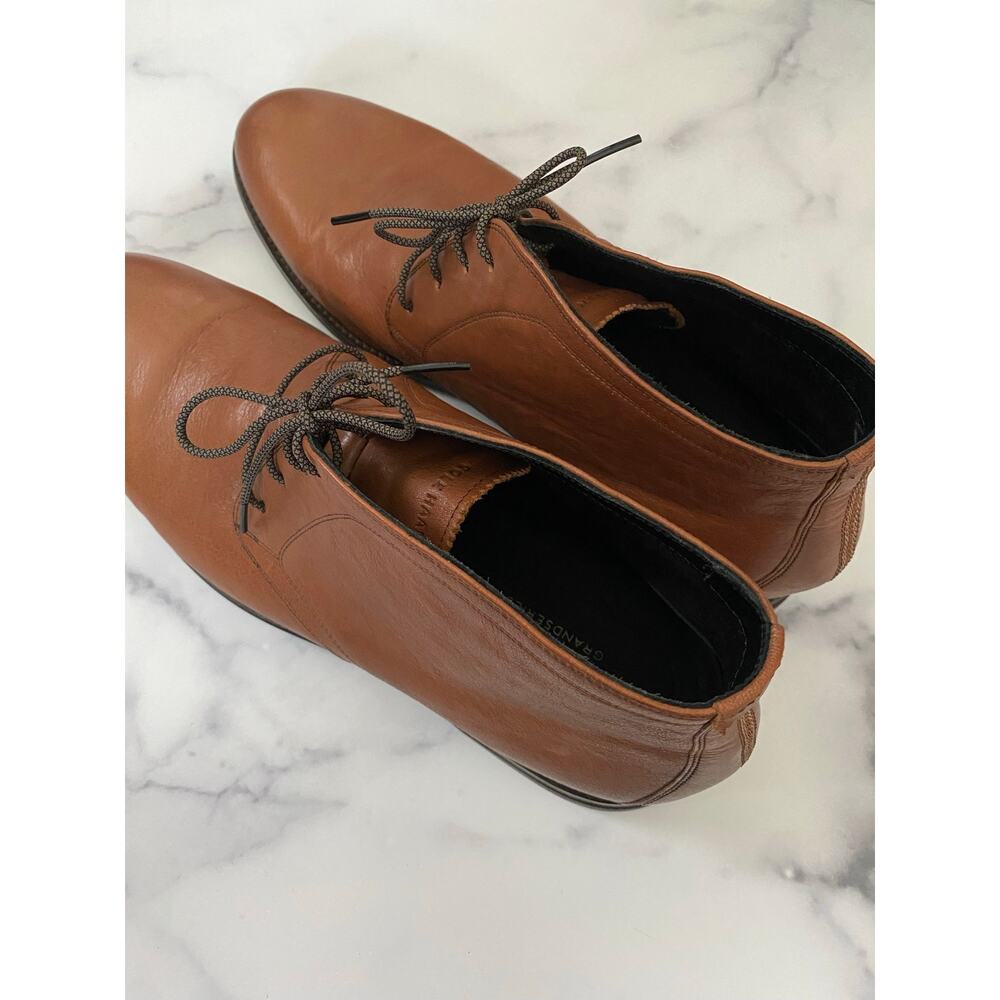 Cole Haan Holland Grand Chukka Boot British Tan Size 12 - Picture 7 of 7